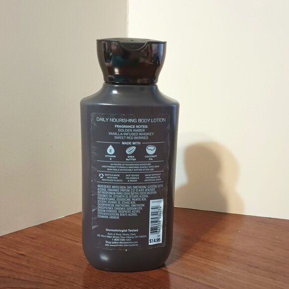Disc. Bath & Body Works  Sweet Whiskey  24 Hour Moisture Body Lotion (8 FL. OZ) - Picture 3 of 5